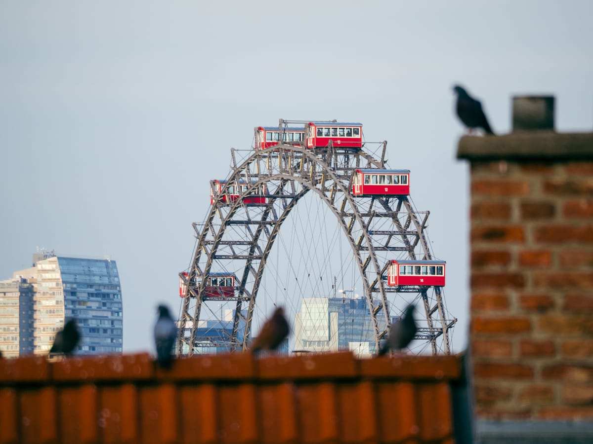 Ferris wheel Vienna, f/7.1, 1/320 sec, ISO 200, 300 mm